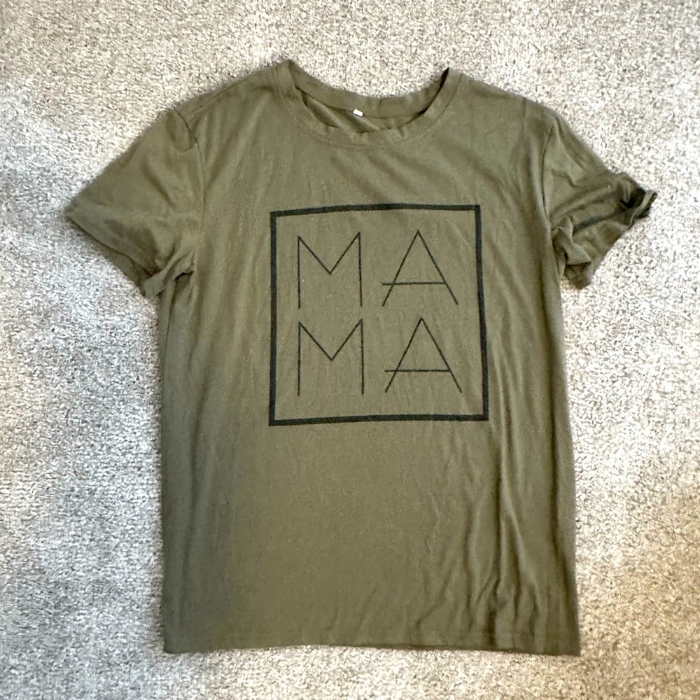 Green MaMa shirt - L